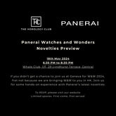 W&W in HK 2024: Panerai